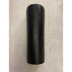 Dutch Bros. Steel Insulated 20 oz Bottle -Black Bottle, Black Writing